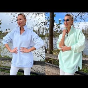 Sloppy Joe Zip Collar Sweatshirt